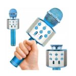 Bluetooth karaoke-mikrofon Bluetooth wireless microphone karaoke blue