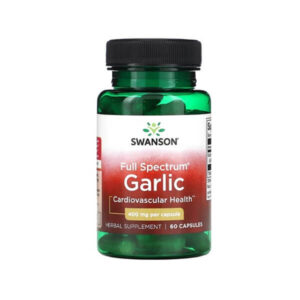 Küüslauk Full Spectrum 400 mg 60 kapslit Swanson