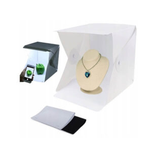 Varjutu stuudiotelk tootefotode jaoks Shadowless studio tent for product photography 20 led