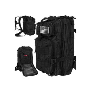 Väike must matkakott 26L Small black hiking backpack