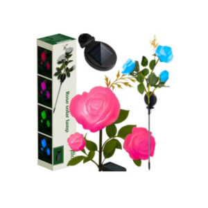 Päikesepaneeliga LED aialamp Solar lamp rose Gardlov